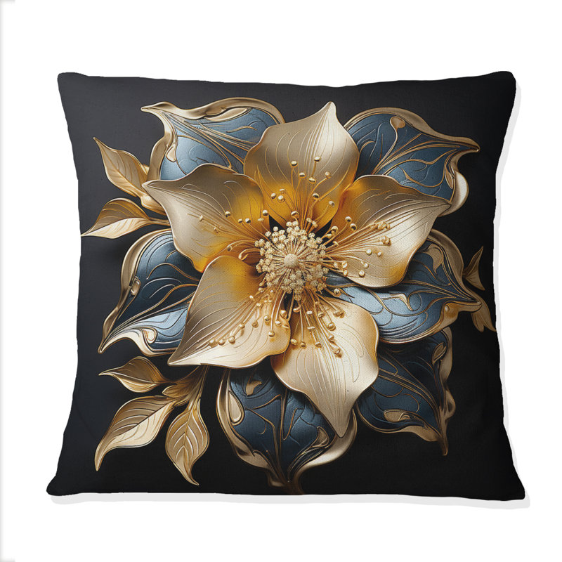 Coussin Golden Lily