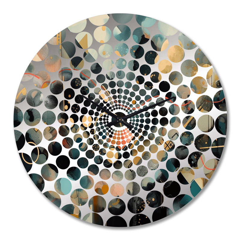 Sandali - Horloge murale abstraite, Grand