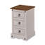 Anelia 35cm W Solid + Manufactured Wood Bedside Table
