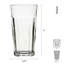 Mikasa Mable Highball Glass Set, 16 Ounce