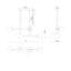 Lustre moderne 4 lumières 42 po Brantry-1456080564
