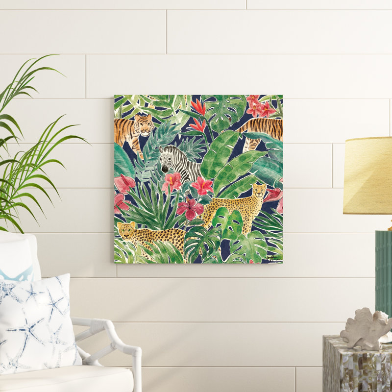 Jungle Vibes Step 01D, H 30 po x l 30 po x P 1,25 po