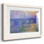 Waterloo Waterloo par Monet, reproduction d'art encadrée-1041504634