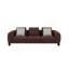 Canapé Mardi Maroon Tweed avec 6 coussins-130804310-130804305-130804306