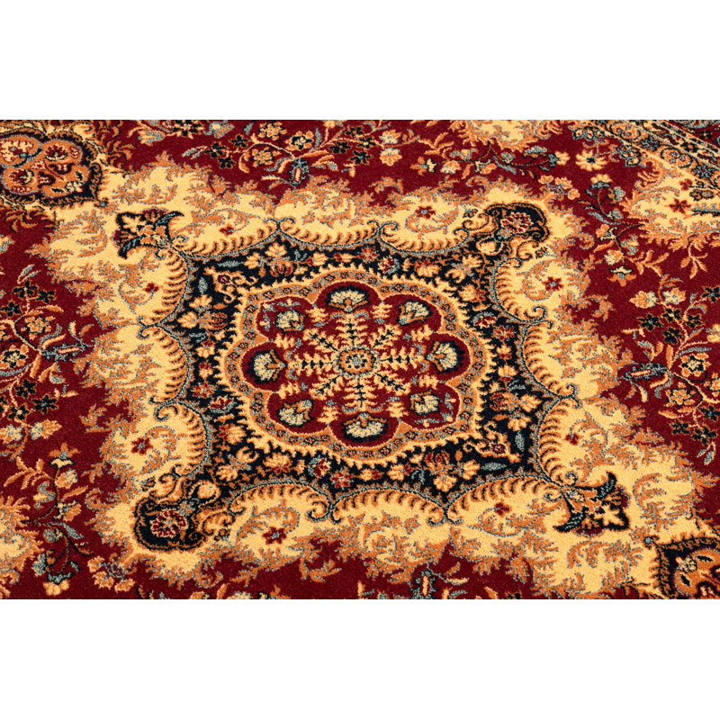 Deveron Oriental Wool Area Rug, Rectangular 235 x 350cm