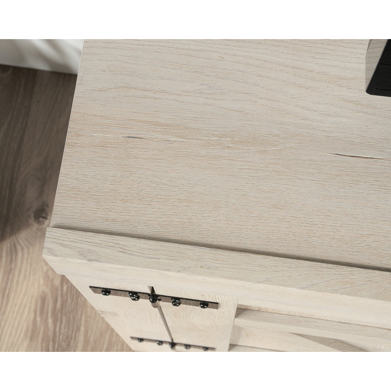 Entertainment Credenza, Light Brown