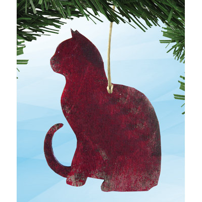5'' Wood Shatterproof Holiday Shaped Ornament