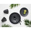 Creatable 20539, Slate Black Collection, 16 Piece Dinnerware Set