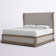 Barrigan Upholstered and Tufted Panel Bed