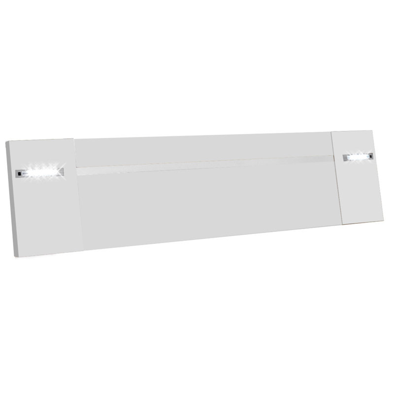 Headboard, White, 50 x 148cm
