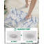 Tapis de bain ultra-mince, tapis de salle de bain ultra-minces en caoutchouc antidérapant ultra-mince, sous les portes, tapis de salle de bain à séchage rapide, idéal pour la douche, la baignoire et l'évier, plume