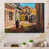 Toile avec cadre flottant blanc
