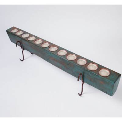 Photophore en bois