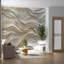 Soft Sand Waves - Murale texturée neutre 3D-2102670727