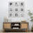 Gallery Perfect 12" x 12" Wall Mount Matted Picture Frame - (Set of 9)