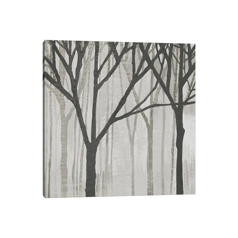 Spring Trees Greystone III by Kathrine Lovell - Wrapped Canvas Painting, 66.04 cm H x 66.04 cm W x 3.175 cm D
