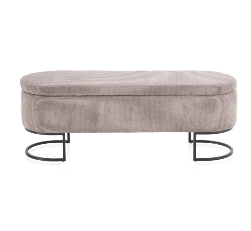 Naquesha Upholstered Storage Bench