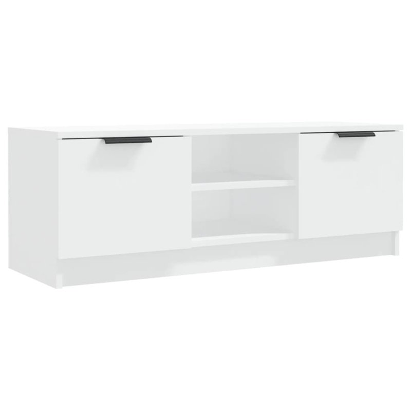 Jermira TV Cabinet 102 x 35 x 36.5 cm Engineered Wood, White