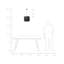Bhalaram 1 - Light Matte Black Drum Pendant-1205612600
