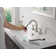 Stryke 3-Hole Widespread Pull Out Sprayer Bathroom Faucet, 2-Handle Bathroom Sink Faucet