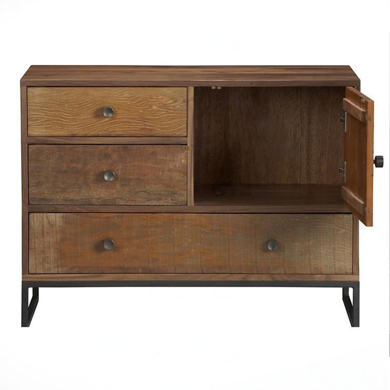 Console antique, H 31,5 po x l 39,4 po x P 17,7 po