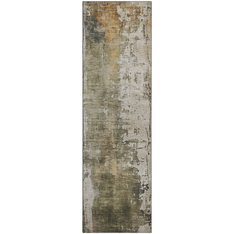 Premium Machine Washable Baford AMF1649 Abstract Rug