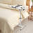 White Portable Adjustable Rolling Laptop Table Stand with Wheels
