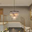 3-Light Crystal Chandelier