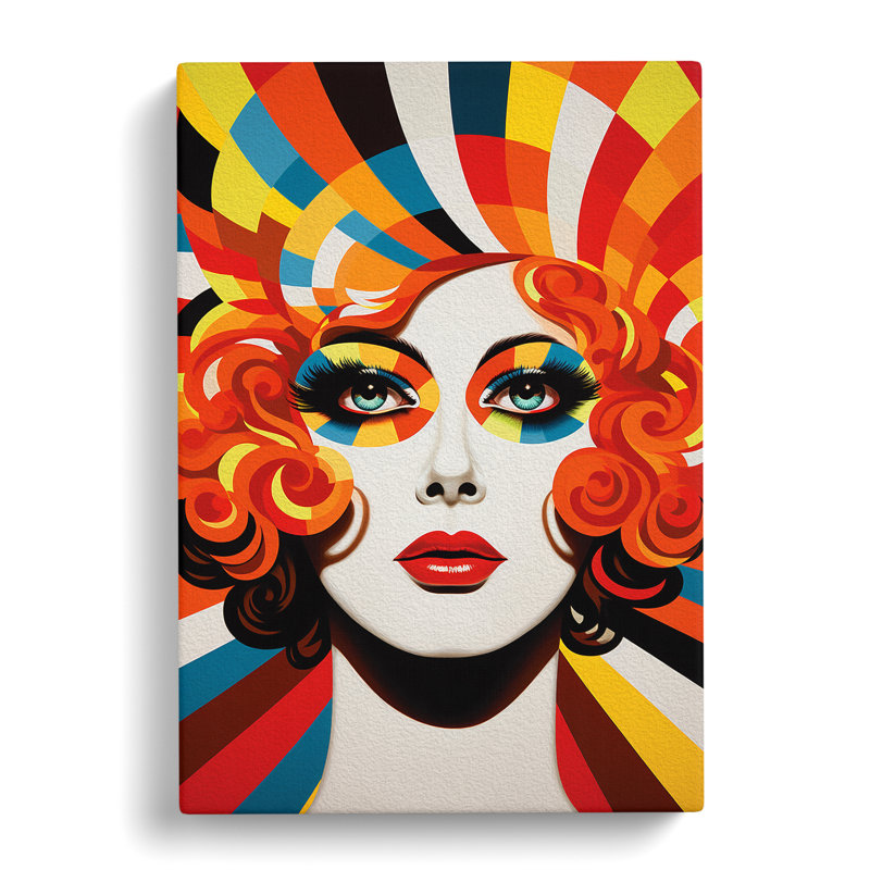 Drag Queen No.2 - Wrapped Canvas, 60cm H x 40cm W x 3cm D