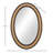 Raffia Oval Accent Mirror-206236520