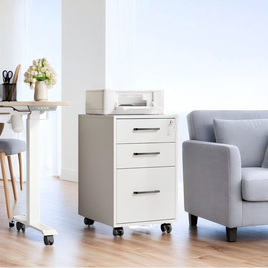 File Cabinet, Office Filing Cabinet With Lock 17 Stories 