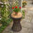 Nara Outdoor Side Table Acacia Wood & Woven Rope-467199911-467199065
