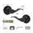 Passage Door Lever with Round Rosette-43663659