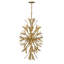 Vida 19 - Light Sputnik Sphere Chandelier with Crystal Accents-1200392427