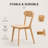 Jadvyga Solid Wood Side Chair Dining Chair-773427056