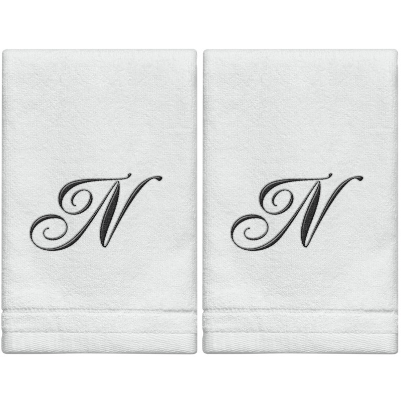 Ensemble de serviettes en coton 2 pièces, N
