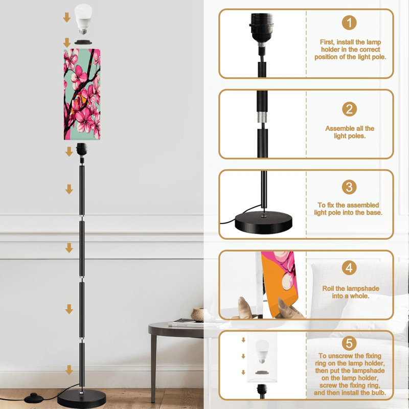 Lampe sur pied Cherry Blossom