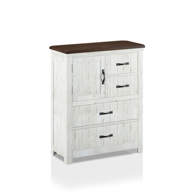 Glasco 4-Drawer Combo Chest