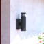 Saion 1 - Bulb Integrated LED Outdoor Armed Sconce with Dusk to Dawn-238096484