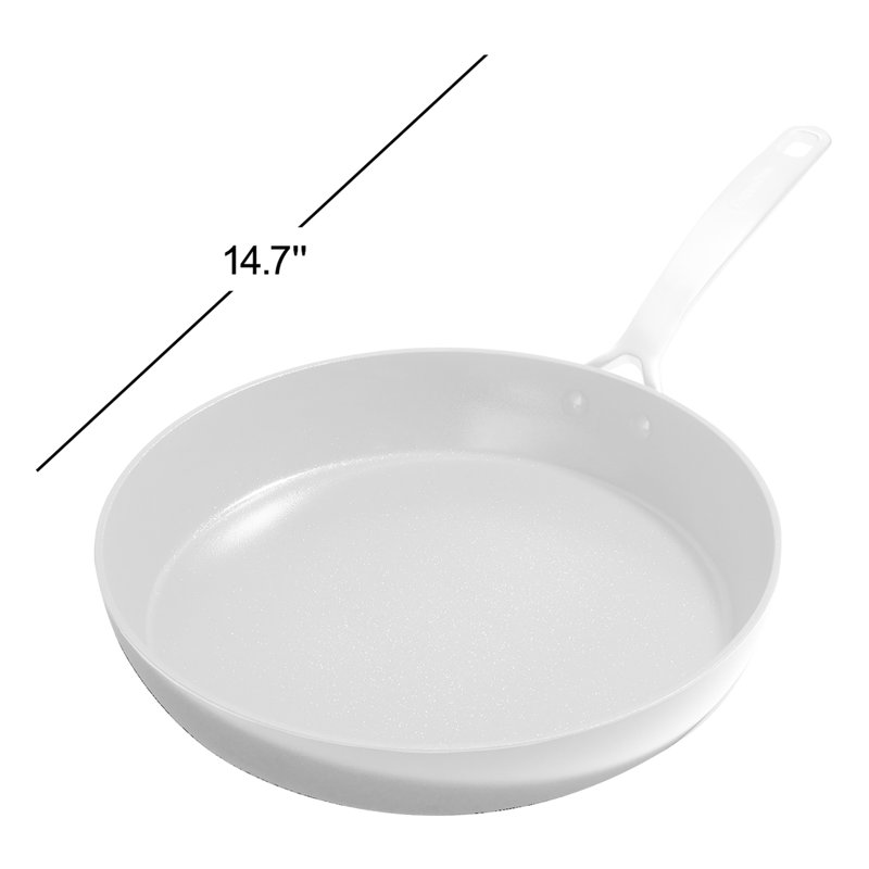 GreenPan SearSmart 8 in. Non Stick Hard-Anodized Aluminum Frying Pan