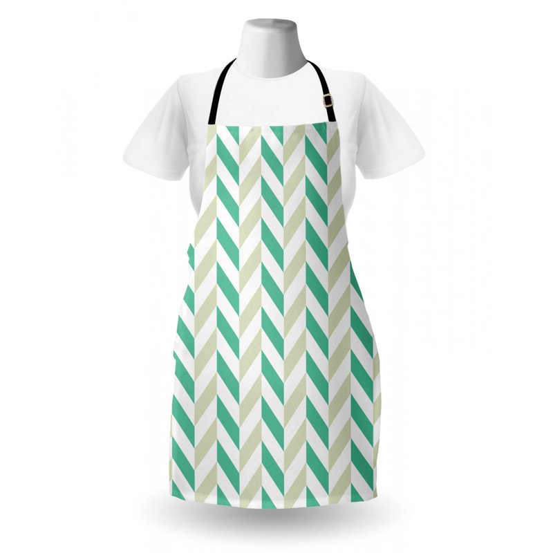 Chevron Bib Apron