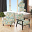 Motif géométrique à chevrons harmonisés - Fauteuil d'appoint et fauteuil rembourrés-1623554040