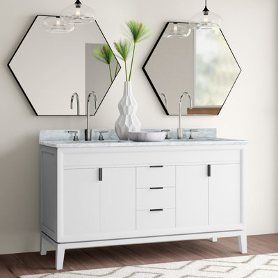 Ensemble de meuble-lavabo double 61 po Emma