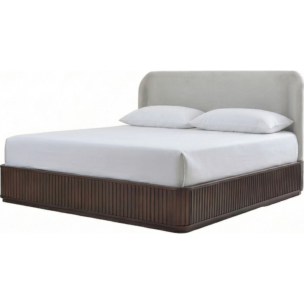 Nicoletta Wingback Bed, Queen