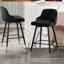 Swivel Velvet Upholstered Counter & Bar Stool With Solid Metal Frame-1921254708-1912855092-1929667211