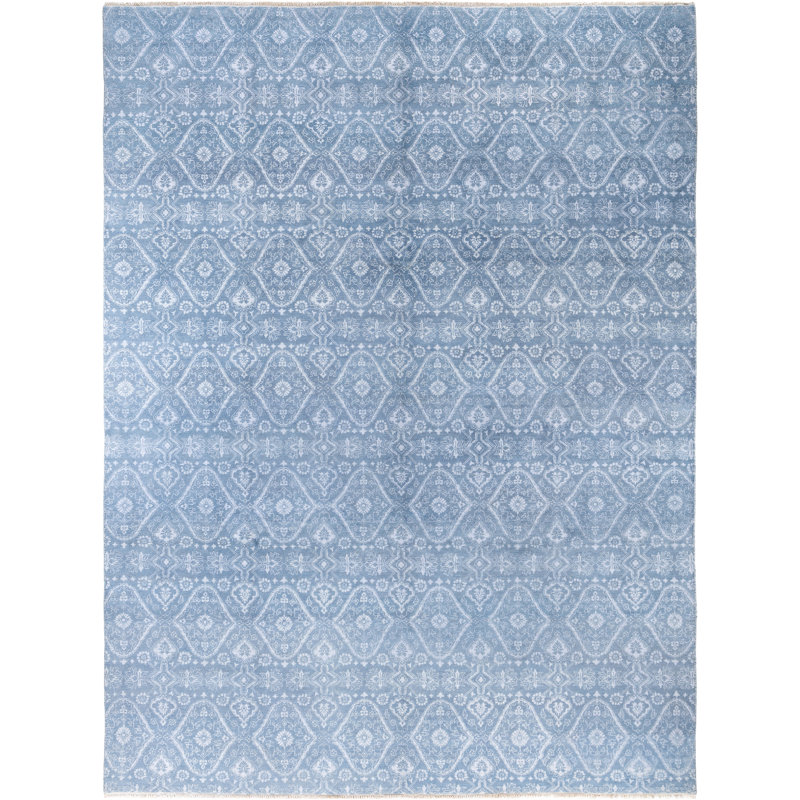 Overdyed One-of-a-Kind 9' 2" X 12' 3" Hand Knotted Area Rug