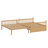 Multi-Use Bunk Bed System With Trundle Bed, Guardrails, And Easy Conversion Design-962612421
