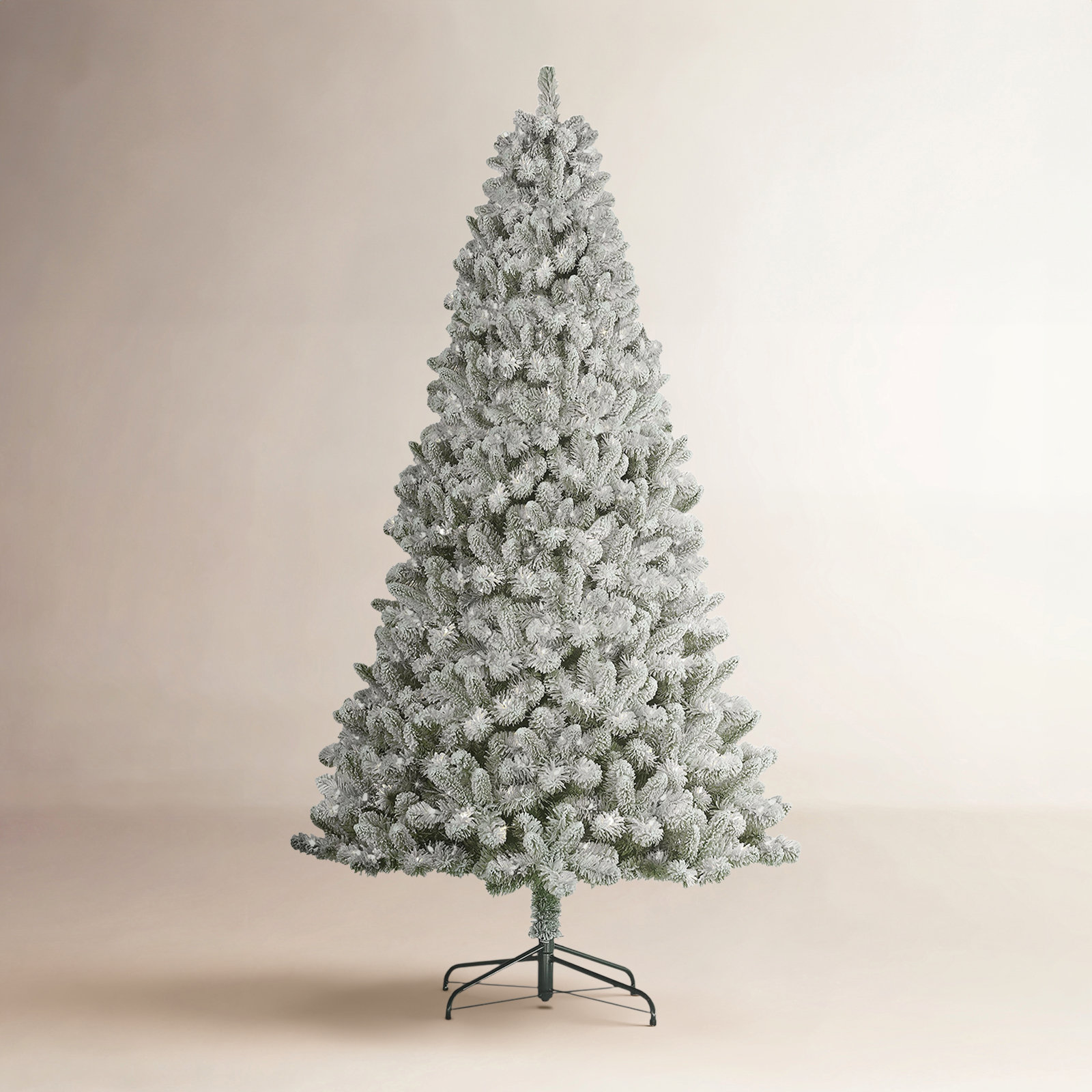 90' Lighted Artificial Pine Christmas Tree