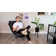 Mid-Century Modern Leather Bauhaus Inspired Lounge Chair(Set of 2)
