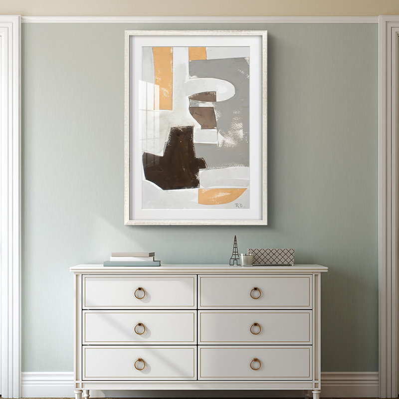 AndalusianFormsIIIPremiumGalleryWrappedCanvas-Framed Print, White, 19.5'' H x 16.5'' W